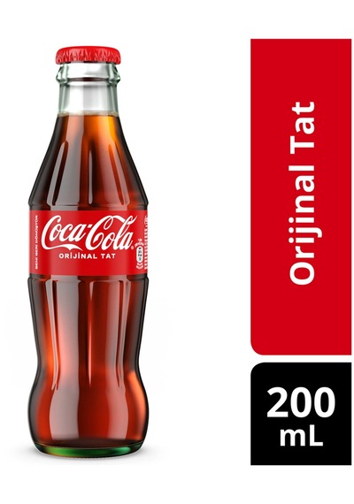 Coca Cola Kola Orijinal Tat Cam 200 Ml X 24 Adet