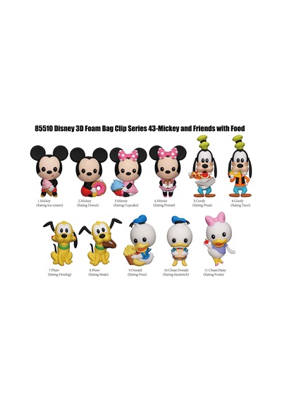 Mickey Ve Arkadaşları Klipsli Figür Seri 43 85510