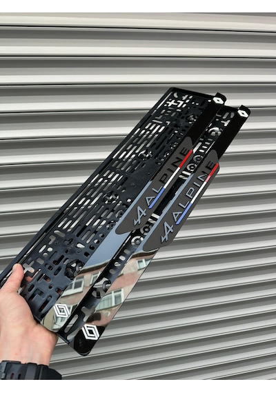 Vipplaka Alpine Uyumlu Ortası Mat Plakalık