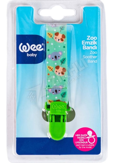2 Adet Wee Baby Zoo Emzik Bandı
