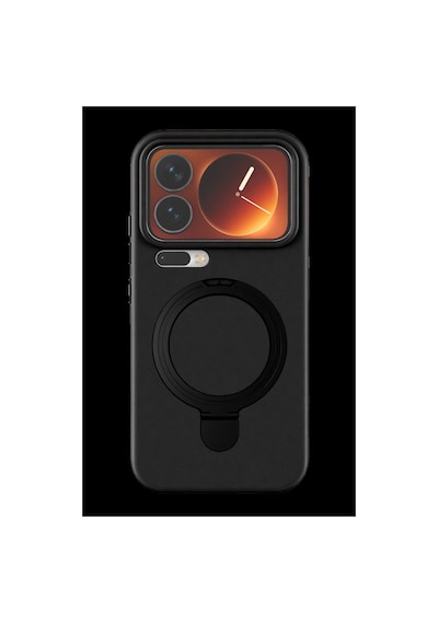 Xiaomi Mi 17 Pro Regal Magsafe Standlı Kapak - Siyah