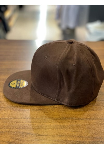 Hamze Hip Hop Snapback Rapper Basket Cap Şapka Unisex Kahverengi