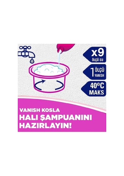 Halı Şampuanı Elde 850 Ml X 2 2'li Set