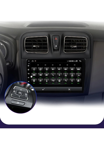 Renault Symbol 2013-2020 Android Multimedya 9 İnc Hd Ips 2/32GB
