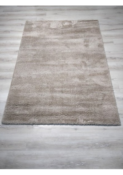 Yamalı Home Loft Bej Yumuşak Dokulu Halı 150X220 Cm