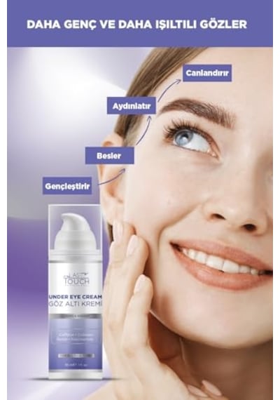 Tr Göz Altı Morluk, Torbalanma, Kırışıklık, Koyu Halka Ve Aydınlatıcı Göz Çevresi Kremi 30 Ml