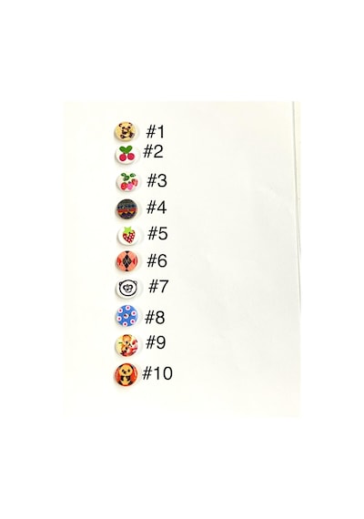 Bebek Düğmesi / Ahşap Bebek Düğmesi Model 1 / 10 Adet / - 5