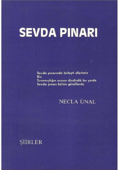 Sevda Pınarı - Necla Ünal İmzalı Ve İthaflı 1.baskı