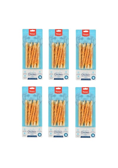 Tavuk Sargılı Burgu Çubuğu 85 Gr. X 6 Adet