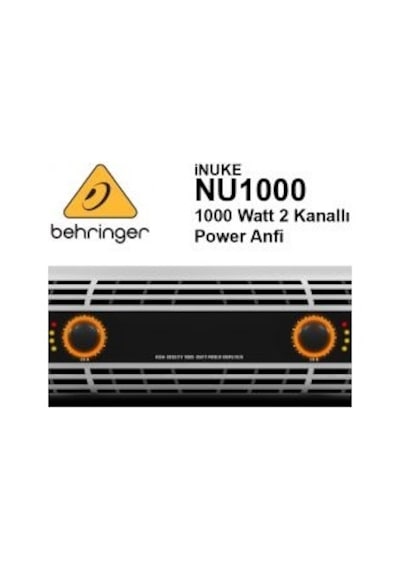 Behringer Inuke Nu1000 Power Amplifier