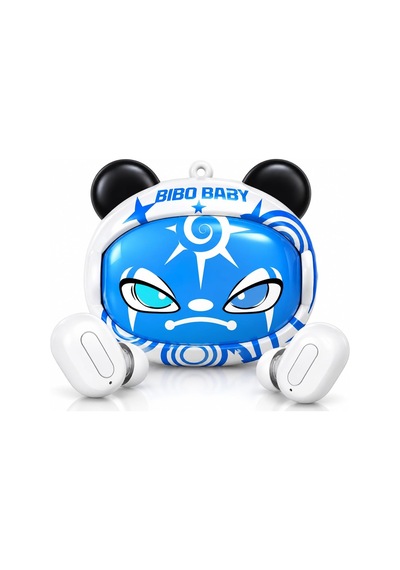 Bibo Baby G05d Bluetooth 5.4 Kablosuz Kulaklık, Dönen Yüz Tasarımlı Şarj Kutusu, Dokunmatik Kontrol, Düşük Gecikme, Hd Görüşme, 150 Saat Bekleme