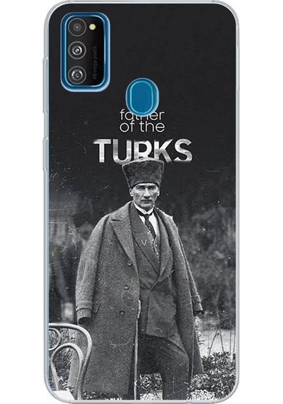Samsung Galaxy M30s/m21 Uyumlu Atatürk'ün Mirası Baskılı Silikon Kılıf Renkli