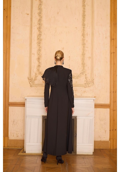 Senna Rebeca Dress Siyah Siyah