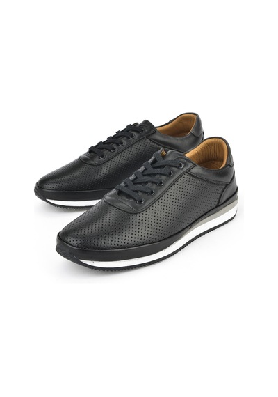 Ziya, Erkek Hakiki Deri Sneaker 1511002z063 Siyah 1511002z063 000 Siyah