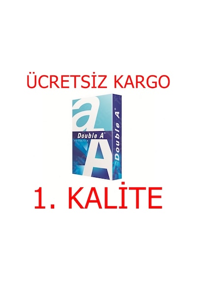 Double A Fotokopi Kağıdı A4 80 Gr 1 Paket 500 Adet 1.Kalite