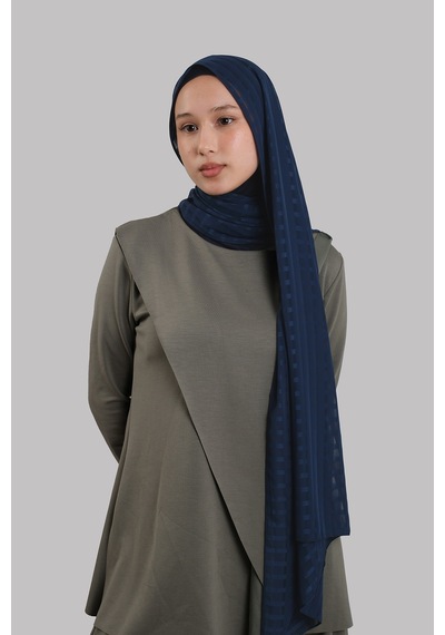 Hürrem Bone Laci Pratik Hazır Geçmeli Şal Desenli Şifon Hijab Boneli 2415 02