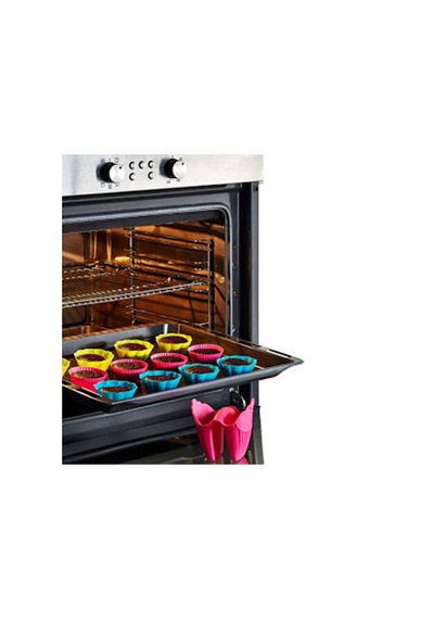 Freecookk Silikon 6'lı Cup Cake Kalıbı - Asorti Renkli