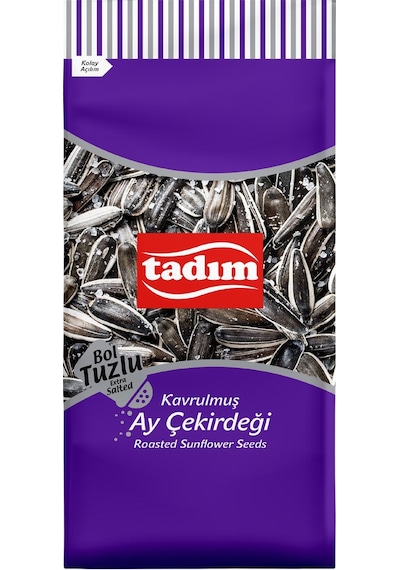 Tadım Ayçekirdeği Bol Tuzlu Kavrulmuş Siyah 6 x 180 G