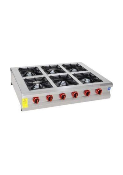 6 Gözlü Set Üstü Ocak
