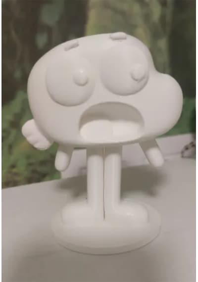 Şaşkın Darwin Watterson 3d Baskı Figür - Beyaz Kendin Boya
