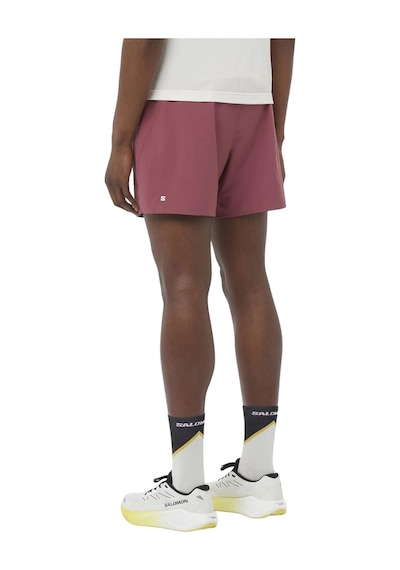 Salomon Salomon Shkout Easy 5 Erkek Kırmızı Koşu Şortu 23303 Bordo