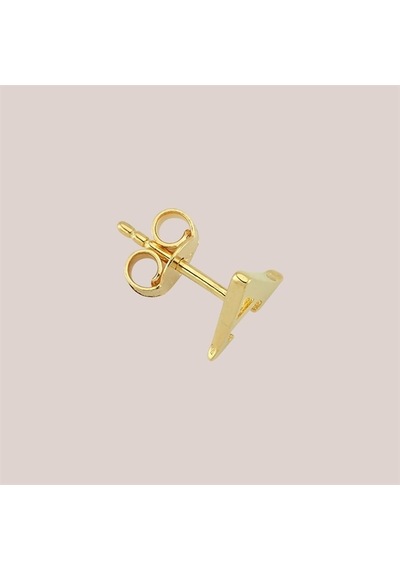 Goldkupe 14 Ayar Altın A Harf Küpe 0,45 Gr-1362