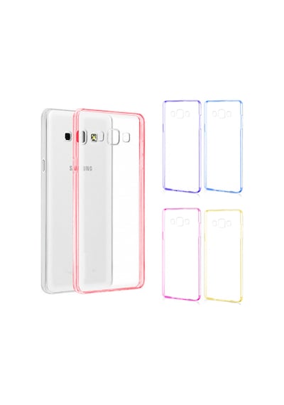 Samsung Uyumlu Galaxy J1 (J100) Color Curve Silikon Arka Kapak / Kılıf