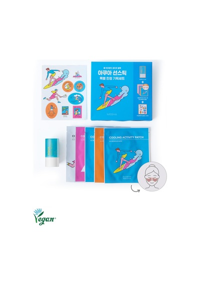 Missha Stick Güneş Kremi ve Göz Altı Bakım Seti All Around Safe Block Aqua Sun Stick Set SPF50+ PA++++