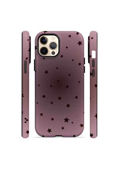 Velvoria Valestra Rose Star Dust Apple iPhone Uyumlu 12 Pro Max Magsafe Koruma Kılıfı Valestra Magline - Rose Star Dust