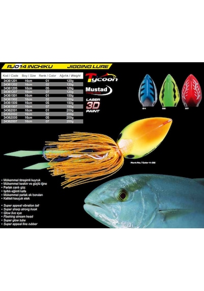 Protackle Rj014 Inchiku Jigging Yem
