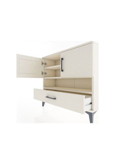 Arges Şifonyer 3 Raflı Tek Çekmeceli 2 Kapaklı 88x30x80 Aytaş... Aytaşı Arges Şifonyer 3 Raflı Tek Çekmeceli 2 Kapaklı 88x30x80 Aytaş... Aytaşı