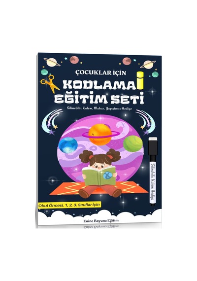 Çocuklar İçin Kodlama Eğitim Seti Okul Öncesi, 1,2,3. Sınıflar