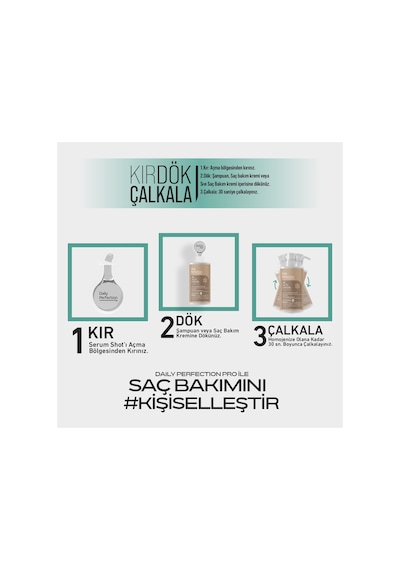 Daily Perfection Pro Vitamin Shot No:5 Dökülme Karşıtı Serum 2 x 6 ML