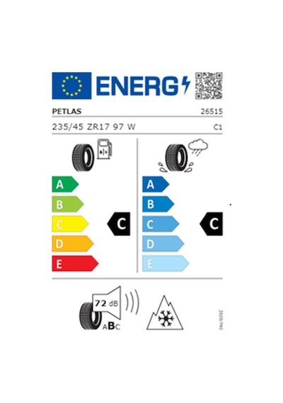 Petlas 235/55 Zr17 Tl 103W Reınf. Multı Actıon Pt565 Dört Mevsim Lastiği 2025