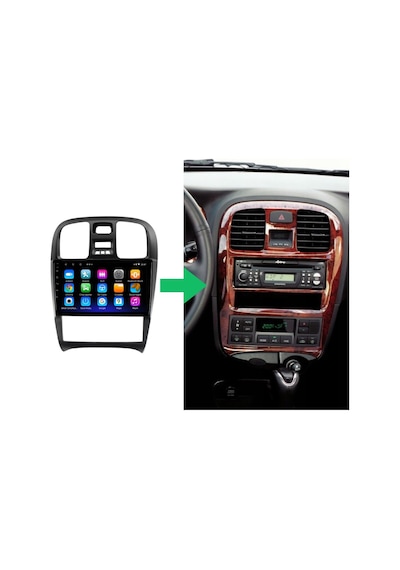 Hyundai Sonata 9"inch Android 14 Multimedya Sistemi 4-64 Navimex 2004-2005 Diğer