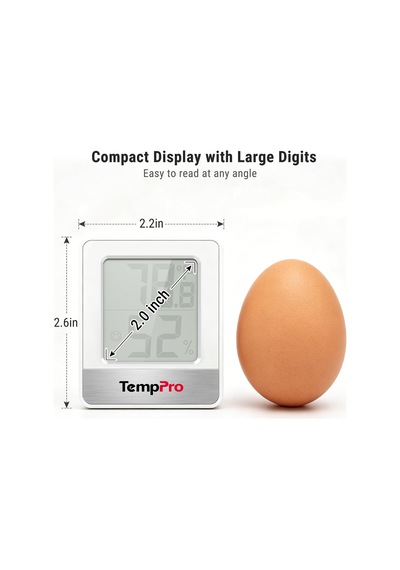 Tr Thermopro Tp49 Mini Dijital Nem Ölçer Ve Termometre