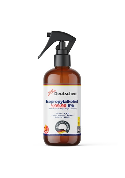 Deutschem İzopropil 500 Ml Sprey Başlıklı İpa Extra Saf %99 İzopropanol