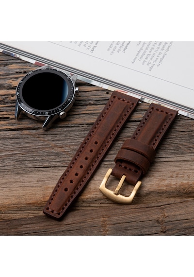 Vagave Huawei Watch 4 GT2E GT3 Pro 20 22 MM Deri Kordon Vagave Huawei Watch 4 GT2E GT3 Pro 20 22 MM Deri Kordon
