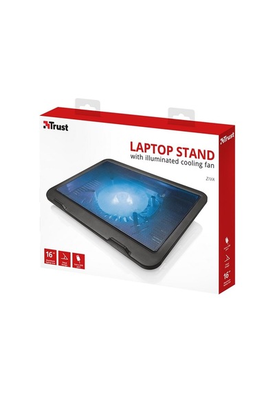 Trust 21962 Ziva Tek Fanlı 10" - 16" Stand Laptop Soğutucu