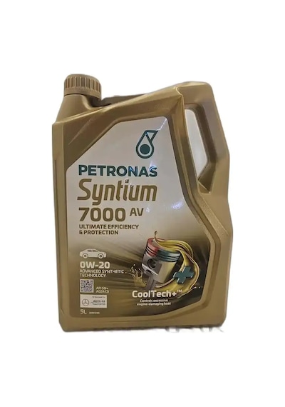 Petronas Syntium 7000 AV 0W-20 Tam Sentetik Motor Yağı