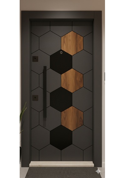 Eli T Seri Si Elegance Güvenli K Kapisi Çeli K Kapi - Vi Lla Kapisi 12421c124x12 209 X 106 X 92