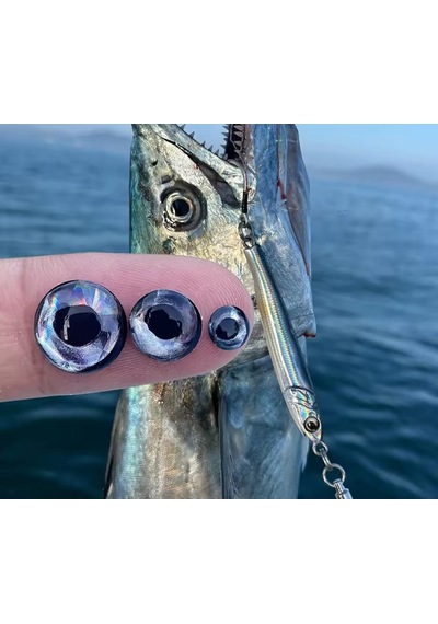 3d Göz - 3 Mm - Jig Rapala Kaşık Silikonlar Için Yapay Göz - 50 Adet