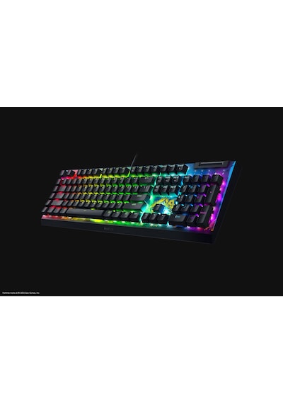 Razer Blackwidow V4 X Fortnite Edition Rz03-04703600-r3m1 Rgb Yellow Switch Kablolu Mekanik Oyuncu Klavye