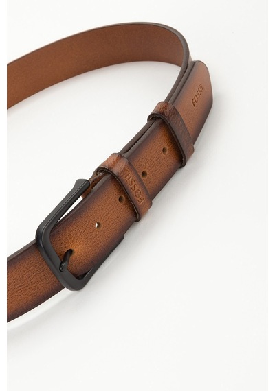 Fossil %100 Hakiki Deri 4 Cm Nevada Deri Spor Kemer Taba Taba