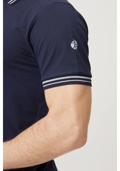Asperula Polo Yaka T-shirt - Fermuarlı, Nefes Alabilir, Rahat Tasarım Lacivert