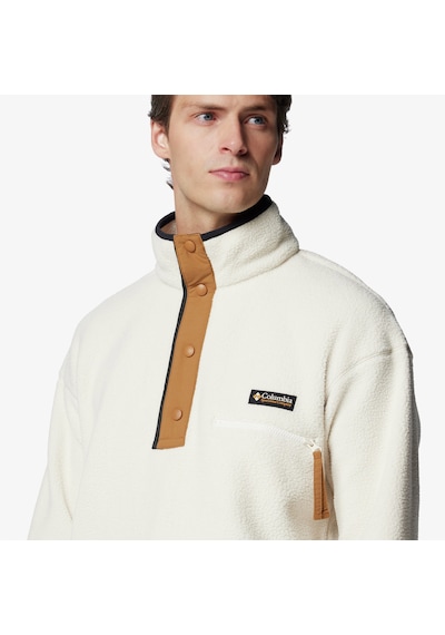 Columbia Helvetia Iı Half Snap Fleece Erkek Bej Outdoor Sweatshirt Am5780 Bej