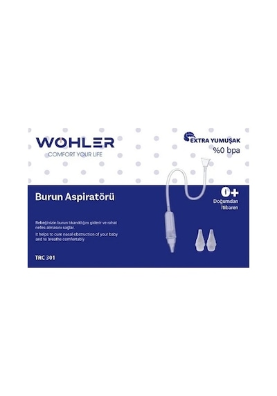 Wohler Nazal Burun Aspiratörü Yumuşak Uç