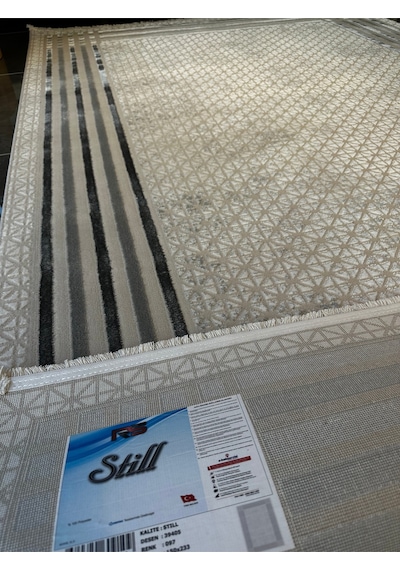 Still Halı Salon, Oturma, Yatak Odası Halısı Desen Kodu 39405-097 Bej