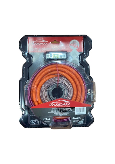 Audıomax Kablo Seti 4Awg Amfi Kablo Seti En Fıyat