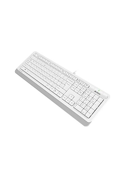 A4 Tech Fk10 Q Usb Türkçe Fn-multimedya Klavye, Beyaz